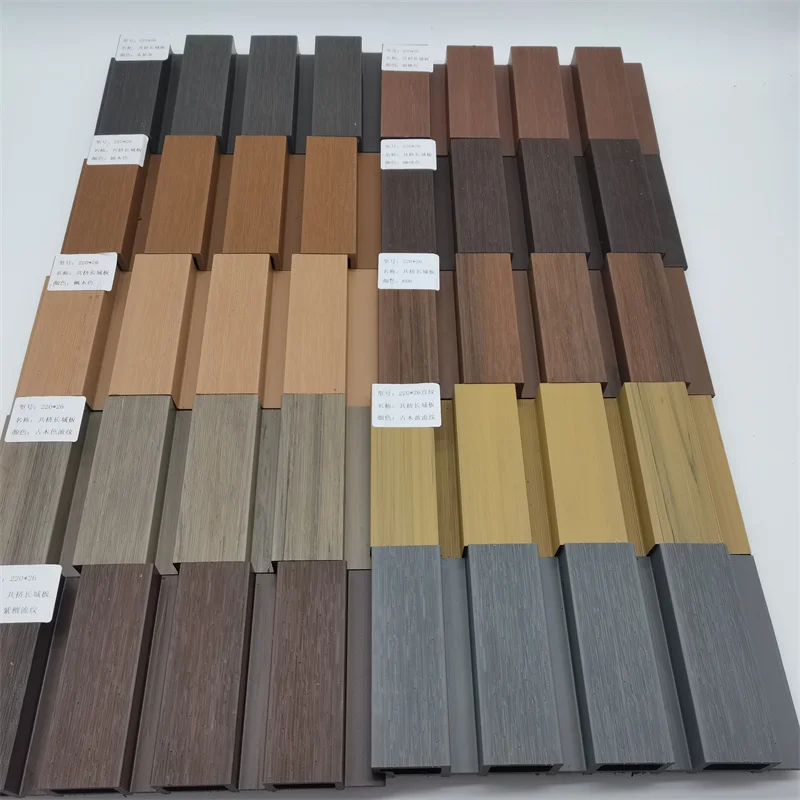 Fireproof 3D WPC Wall Panels - Durable Outdoor Cladding