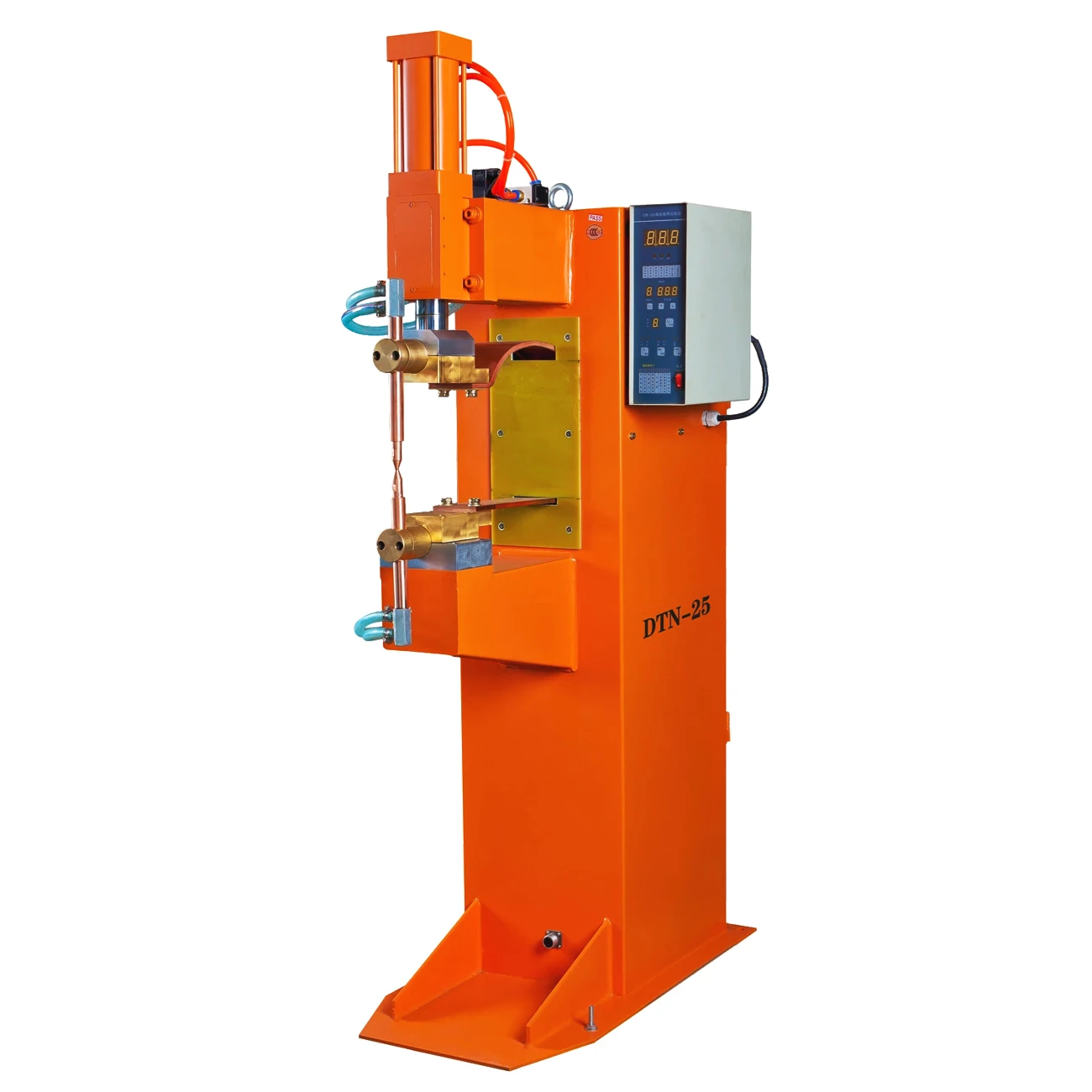 DTN-25   Micro-computer Controller Spot Projection Welding Machine Pneumatic Resistance Spot Welding Machine 25KAV