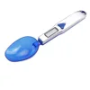 Small blue spoon
