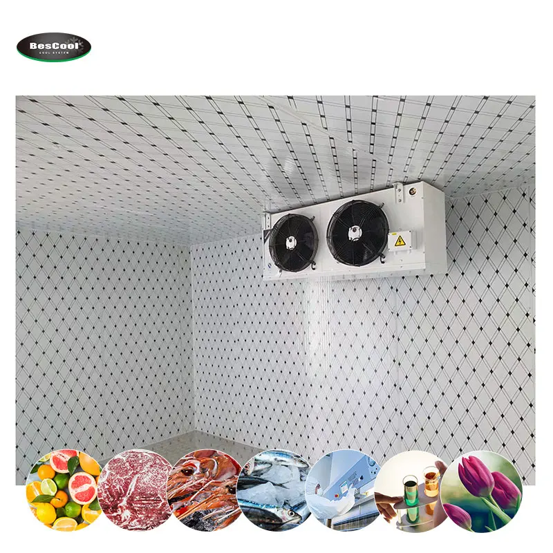 DD7 1 Fan 90w Walk in Cooler Cold Room Evaporator Mid Temp Indoor Unit