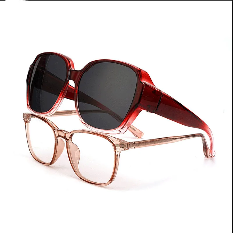 TR90 Frame Women Oversized Square UV400 Protection Polarized  display picture 1