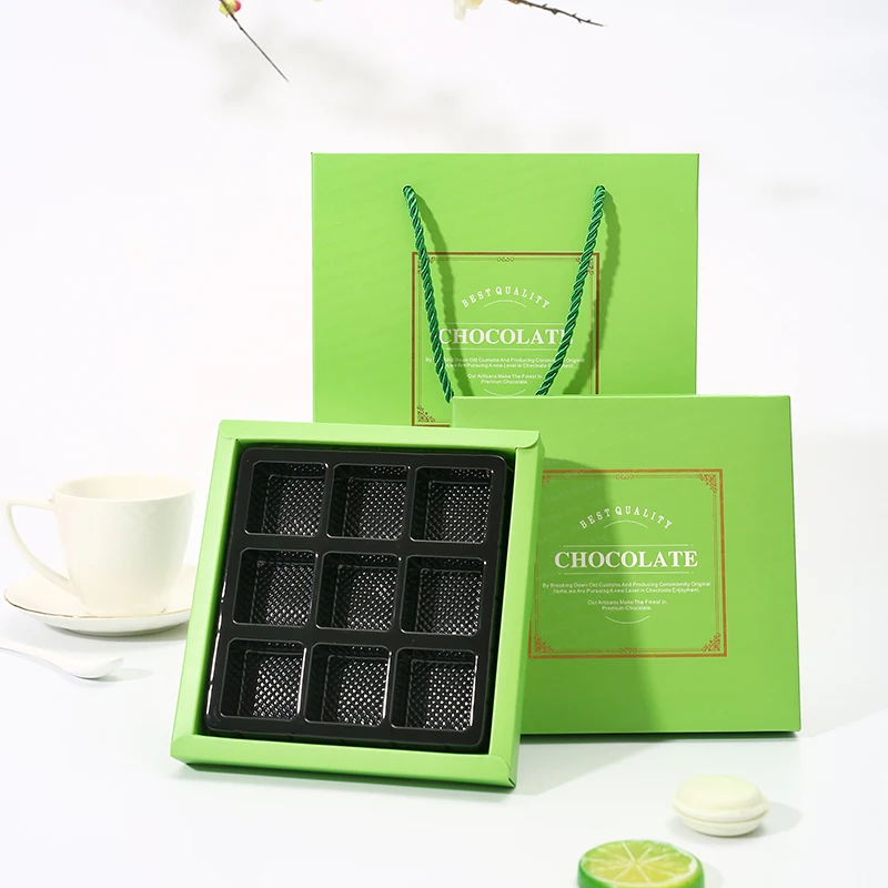 Custom Printed Chocolate Gift Box with 350gsm Cardpaper and CMYK+PMS Color for Candy Packaging