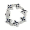 Argento+blu navy