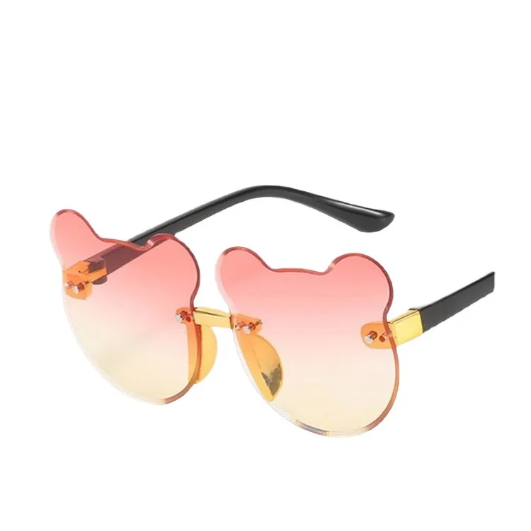 Trendy Kids Bear Shape Sunglasses