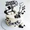 Ensemble de notes de musique noir/23 pièces