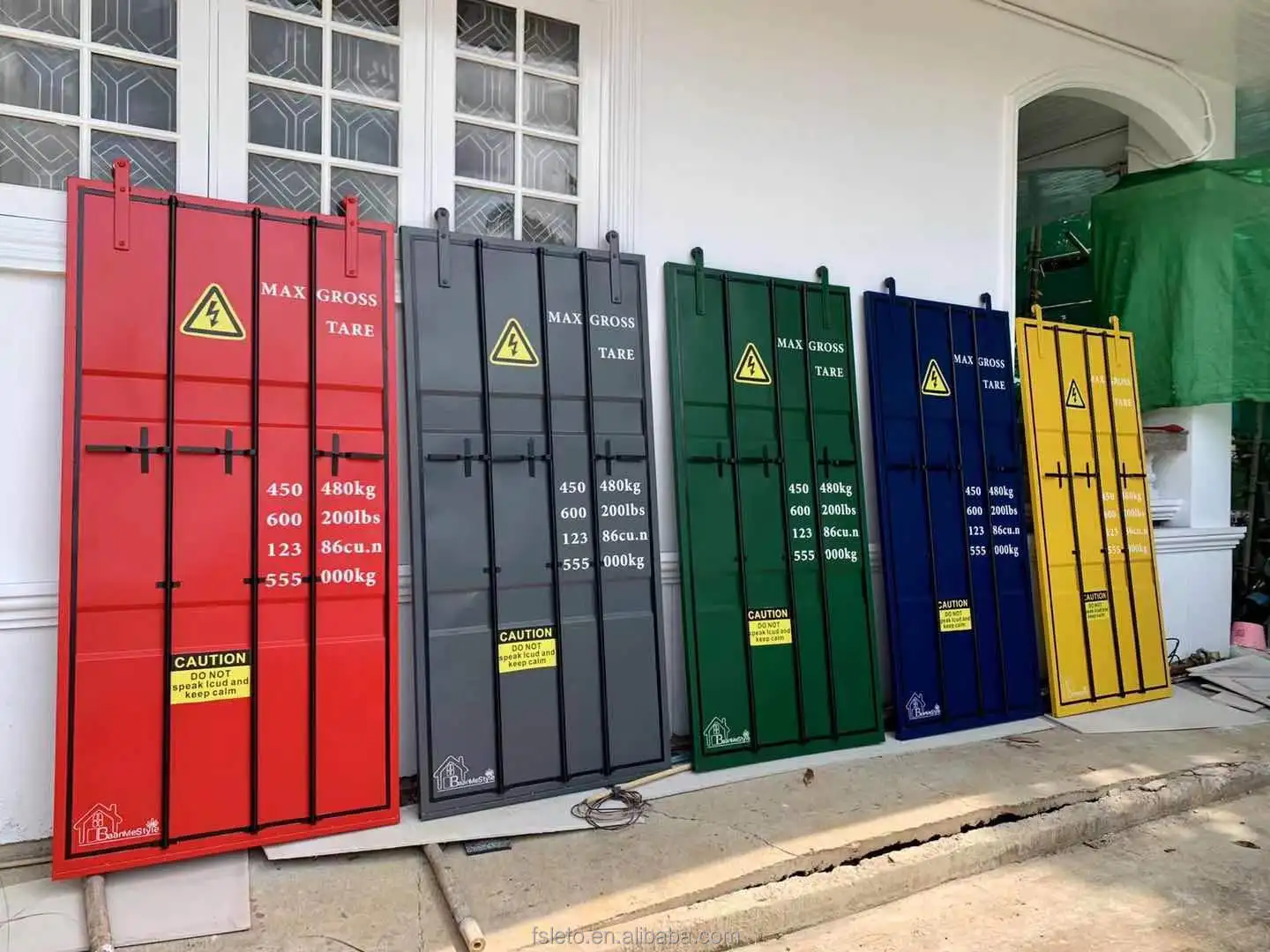 Sliding Barn Door Industrial Furniture Shipping Container Design Door