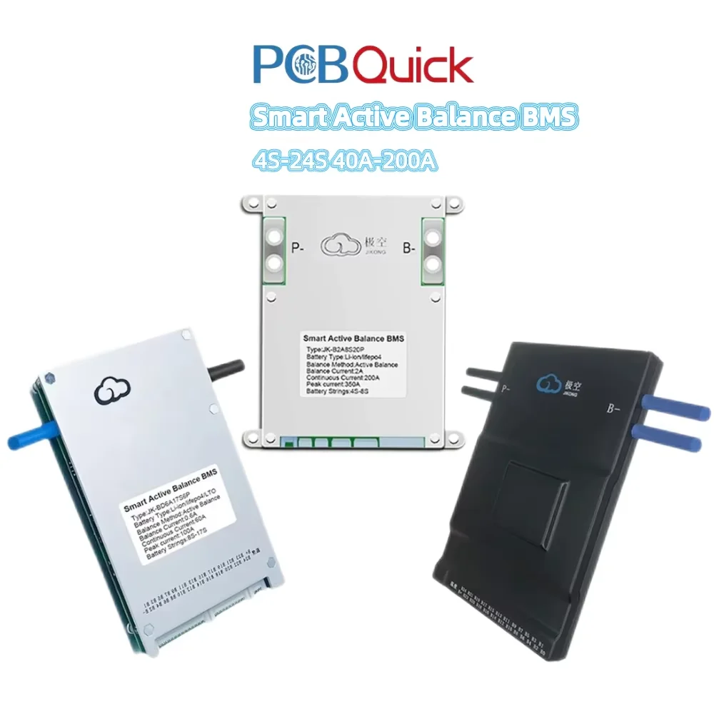 Jikong 1A 2A 5A активного баланса батареи советов по защите LTO литий Lifepo4 Bms 4s 8s 16s 24s 100a 150a 200a 280a Jk Смарт BMS