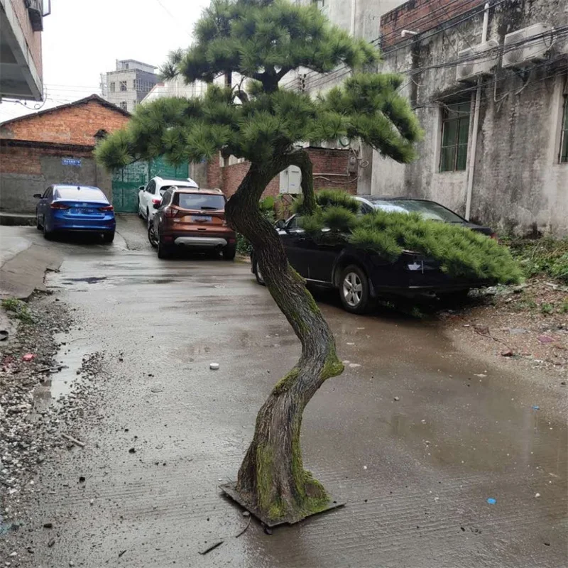 Artificial Bonsai Tree Faux Pine Tree Artificial Bonsai Tree for Home Office Showcase Indoor Decor