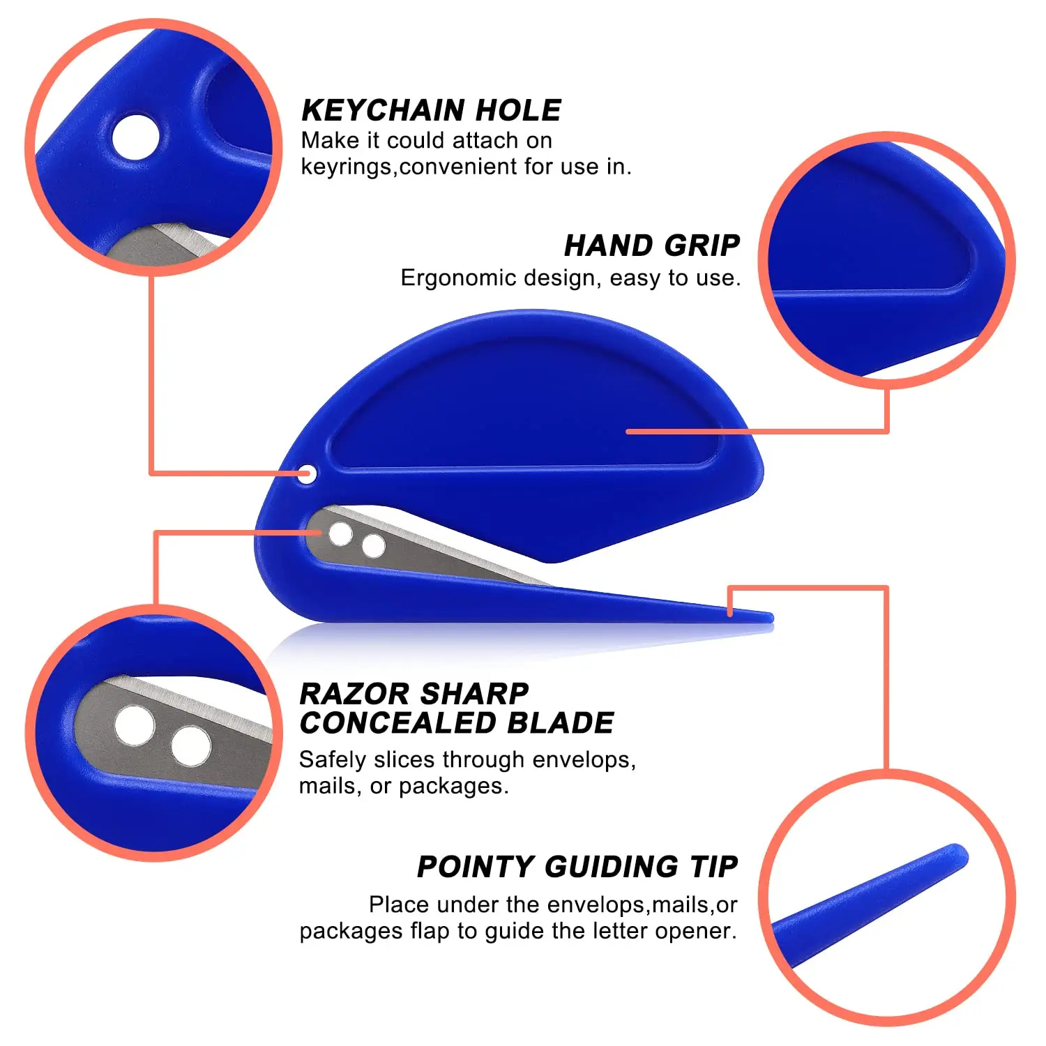 Фабричная рекламная пользовательская открывалка для писем