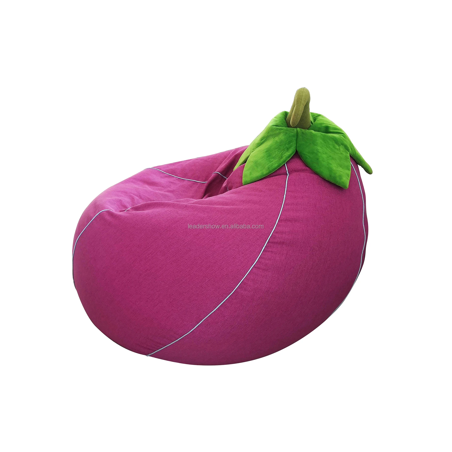 Custom lazy big bean bag sack living room furniture round bean bag