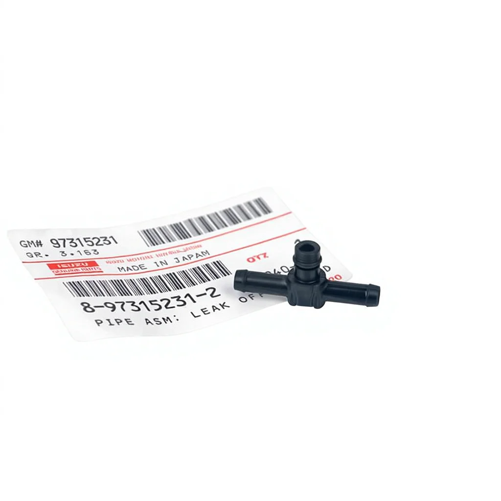 8-97315231-0 ZX140-3 Engine Pipe Leak off for 4JJ1 Engine Parts