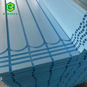 xps extruded polystyrene underfloor heating insulation board xps mould foam board insulation backed aluminum foil