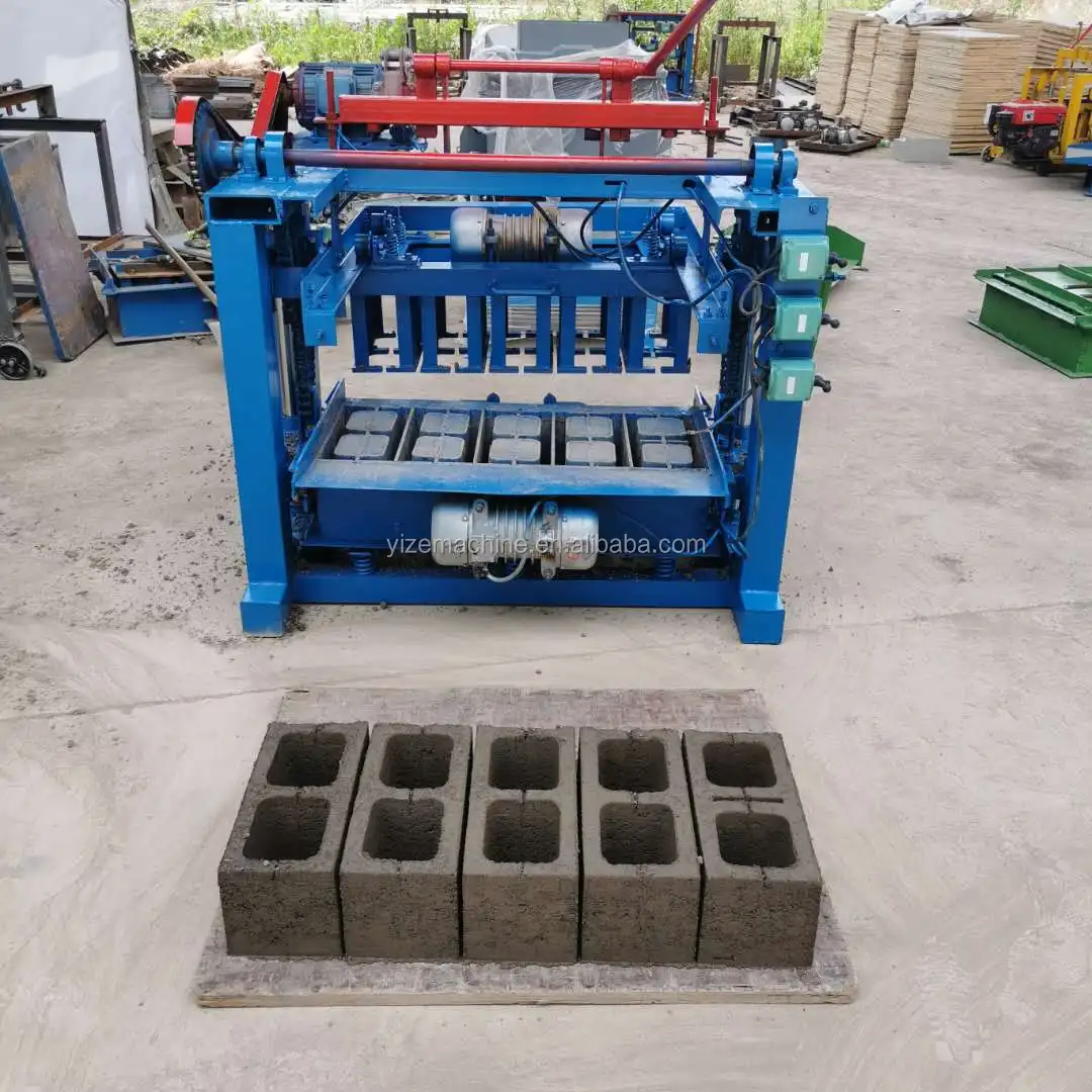 Small Industrial Sand Hollow Block Making Machine In Africa And Mud