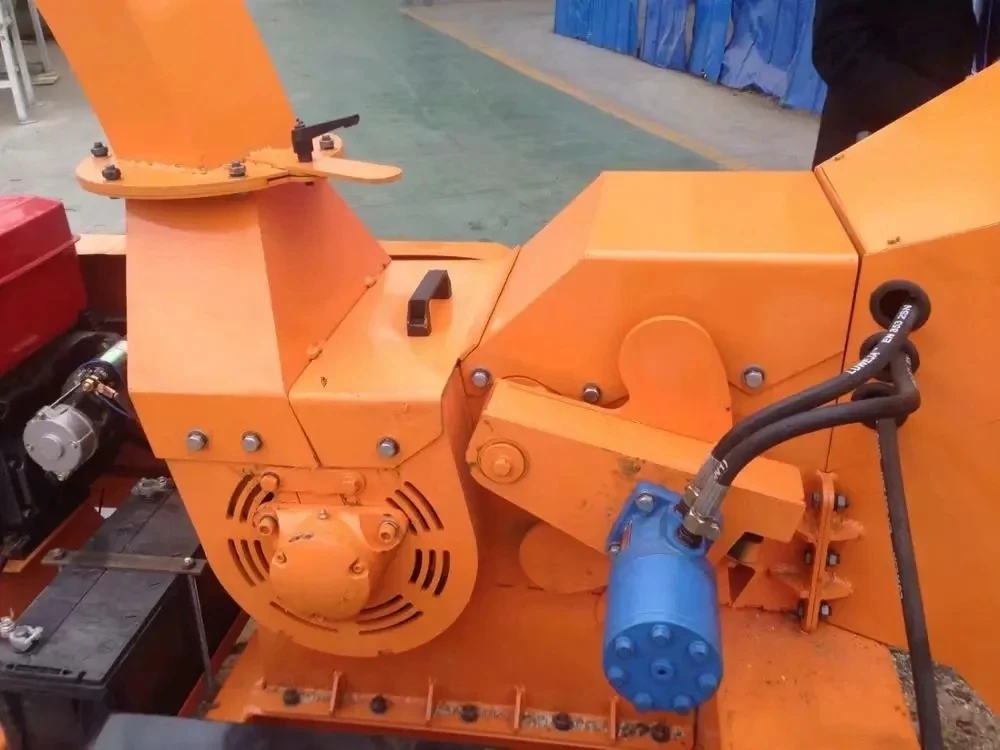 Garden Leaf Mulcher Shredder Mulching Chipping Machine Forest Machinery