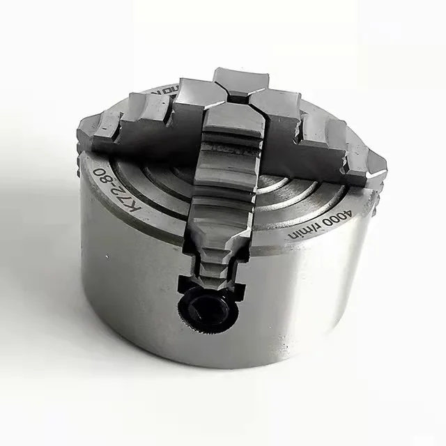 SANOU K72-80 Manual Steel 80mm 4 Jaw Independent Chuck OEM
