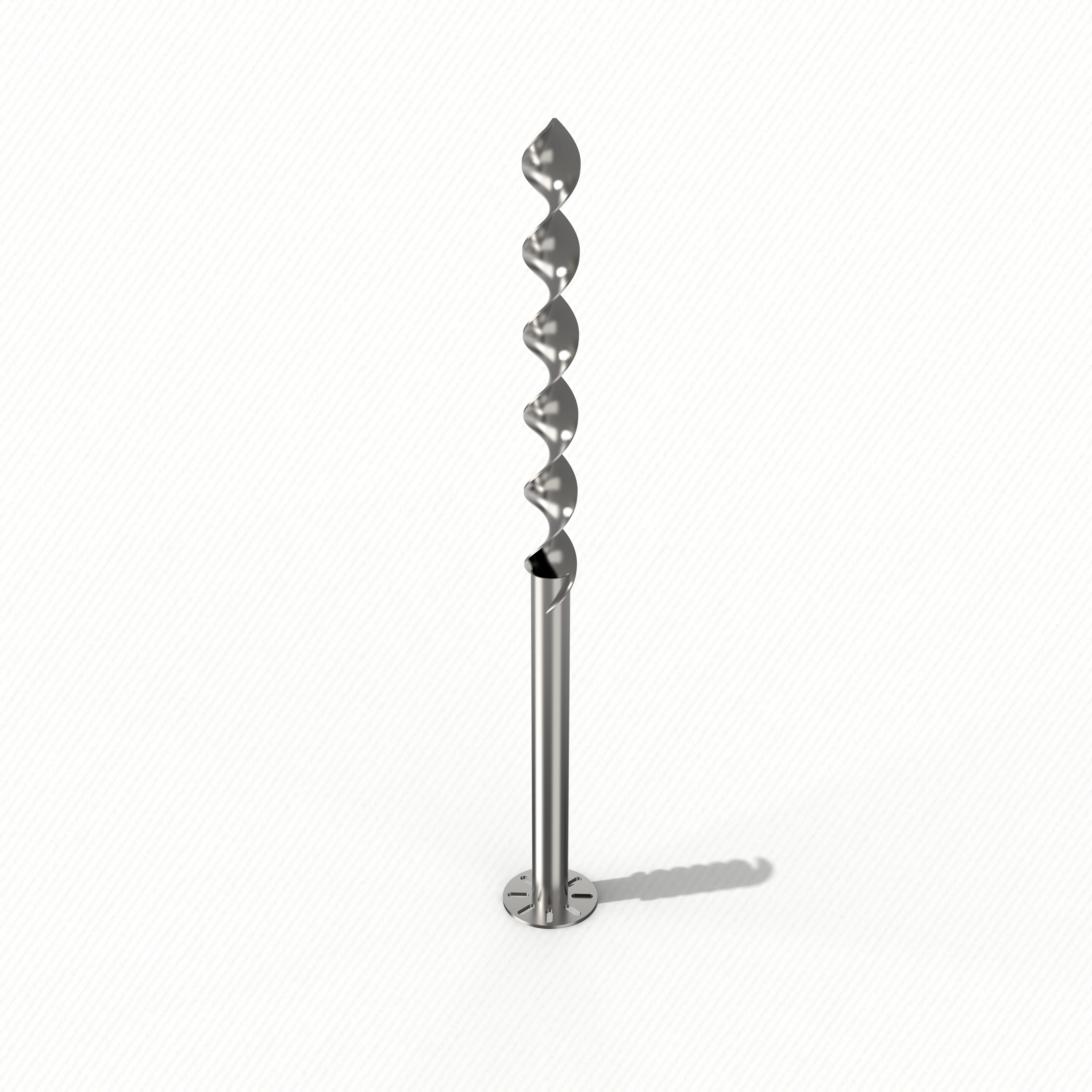 PV Helical Pile Galvanized Ground Bracket System