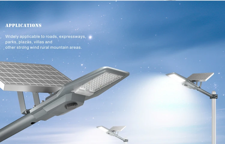 Remote Control Solar Led Light Outdoor 100W 200W 300W 400W Outdoor Waterproof Solar Street Lamp