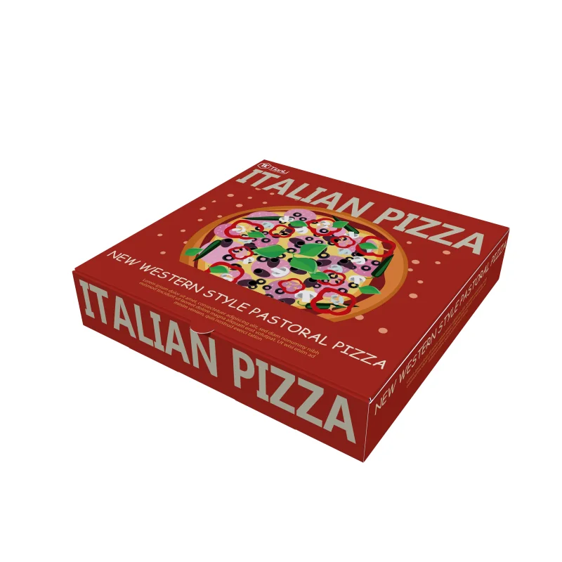 กล่องกระดาษสำหรับบรรจุพิซซ่าแบบร้อนแรงยอดนิยมสำหรับสั่งกลับบ้าน กล่องบรรจุภัณฑ์อาหารจานด่วนแบบลูกฟูกที่สามารถปรับแต่งได้ กล่องพิมพ์ดิจิทัลแบบ OEM สำหรับอาหารและพิซซ่า โรงงานผลิตกล่องพิซซ่า ผู้จัดจำหน่ายกล่องพิซซ่า ผู้ผลิตกล่องพิซซ่า กล่องพิซซ่าขนาด 6/8/10/12 นิ้ว สามารถปรับแต่งได้