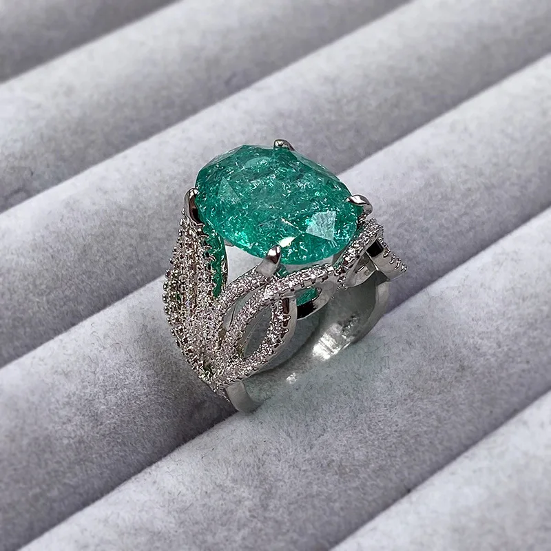 Elegant Vintage KYRA01537 Fine Jewellery Beautiful Shiny Zircon Wedding Engagement Rings for Women