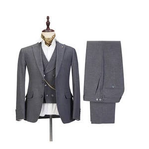 Top Sale 3 Pieces Jacket Special Designs Custom Suits for Man