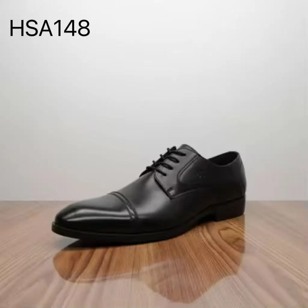 HY Vintage Style Versatile Dress Shoes Business Events Premium Pointed Toe Lace-up Fashion Formal Men's Sale HSA148