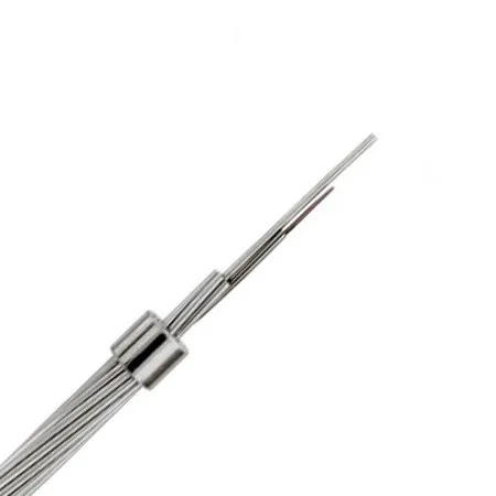 China Factory Supply 12/24 Core OPGW Fiber Optic Cable Stranded Stainless Steel Tube Aerial Outdoor Use SM Type Corning Core