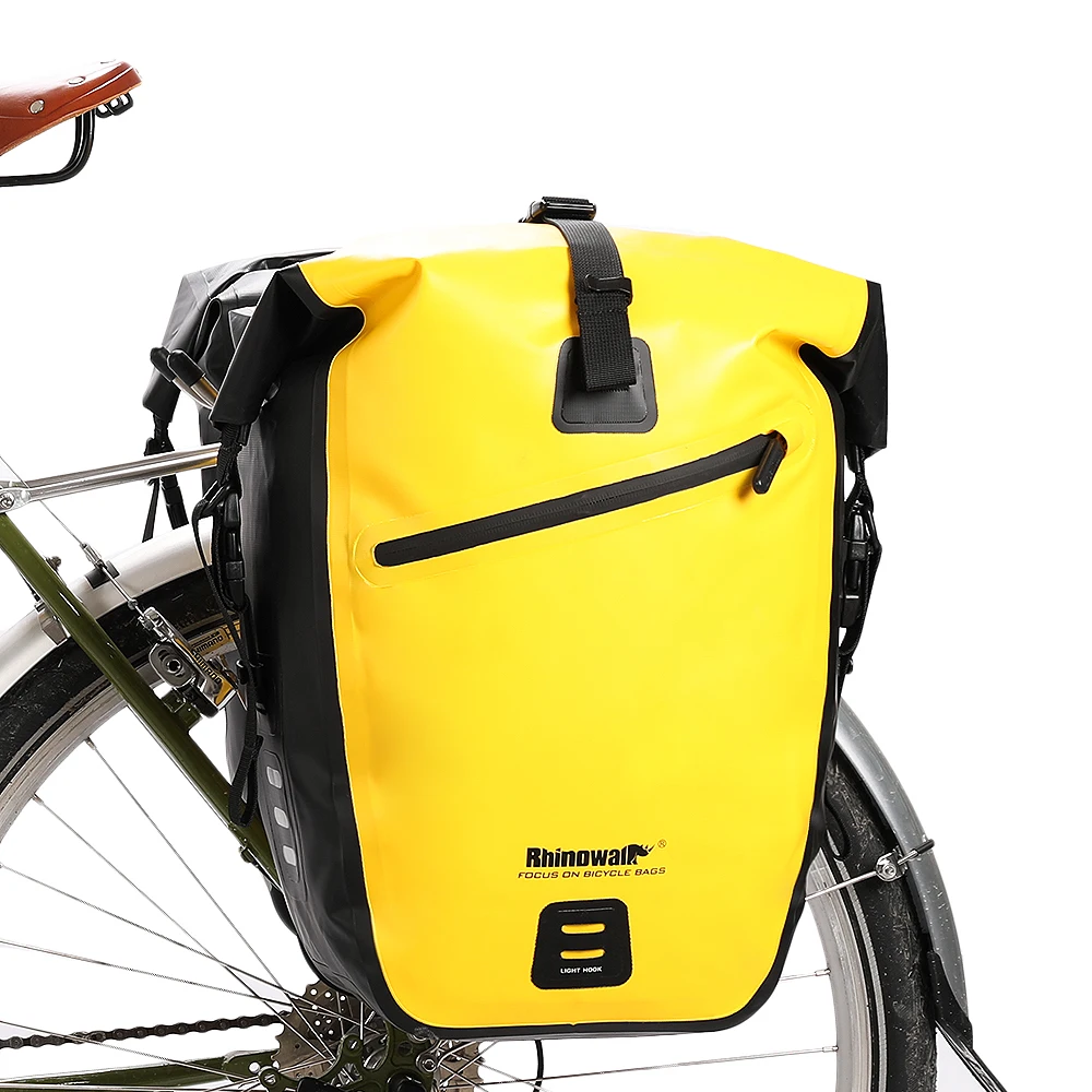 BORSE BICICLETTA BORSA BICI PER PORTAPACCHI POSTERIORE 12x28x34cm BORSE LATERALI