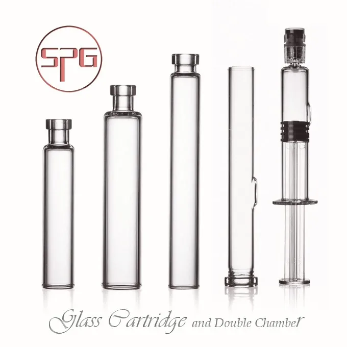 1.5ml 1.8ml 3ml Transparent Medical Empty Disposable Glass Cartridge Pharmaceutical Use