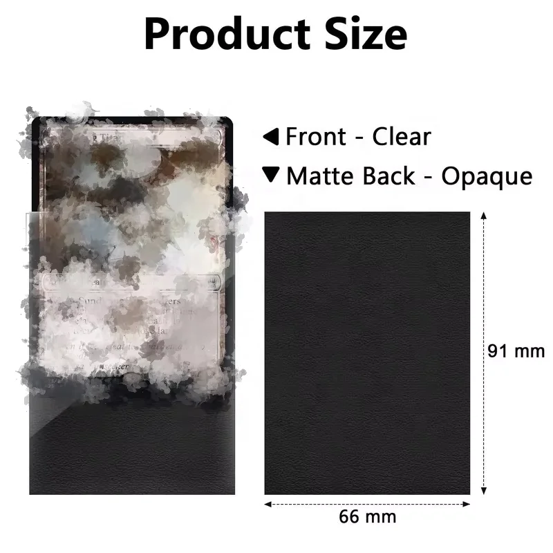 opaque card sleeves 600 Pack MTG Sleeves, Matte Dual Card with Back & Smooth Shuffle, Tear Resistant Card Protectors for MTG, TCG and Game Cards (6 Colors) : Toys & Games Each pack comes with 60 sleeves Card Sleeves Matte Finish Card