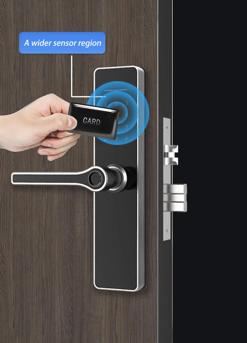 AAA Battery Powered Digital Lock - Smart NFC Door Lock