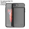 สีดำสำหรับ iPhone 6/6s/7/8/SE2 (3200mAh)