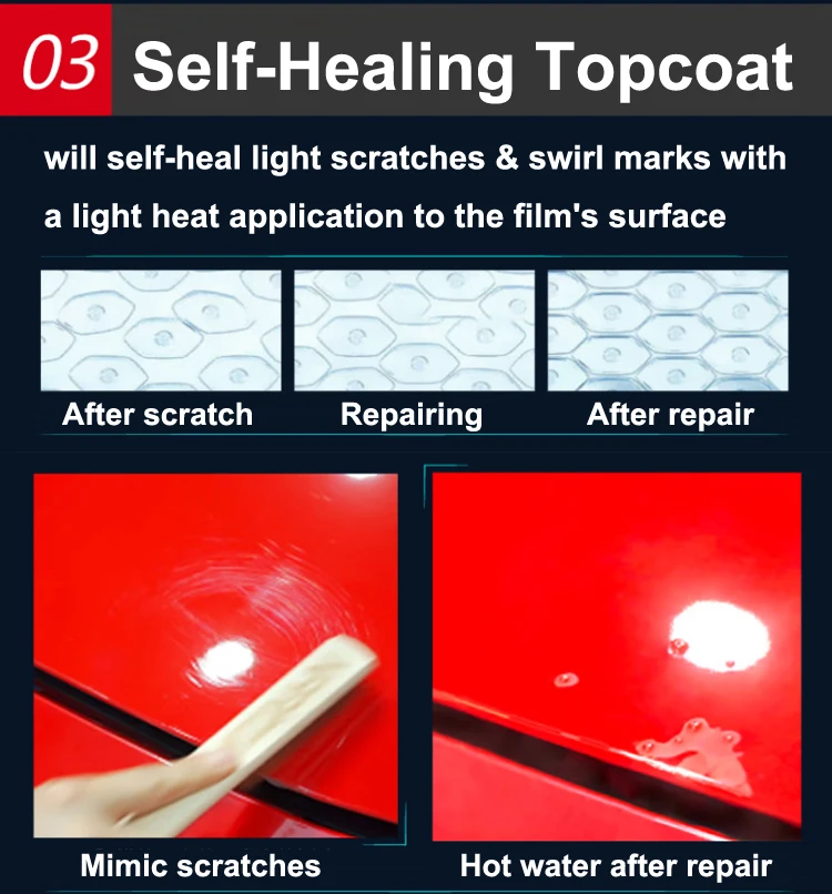 10years Warranty 7.5mil 1.52*15m/roll Tpu Ppf Anti Scratch Car Boby