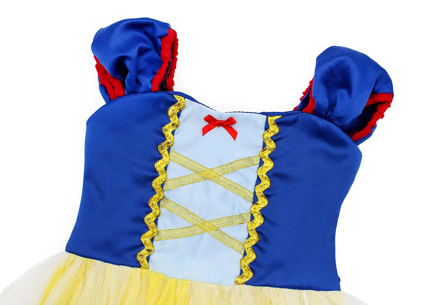 Girls' Snow White Costume for Halloween and Birthday Dress