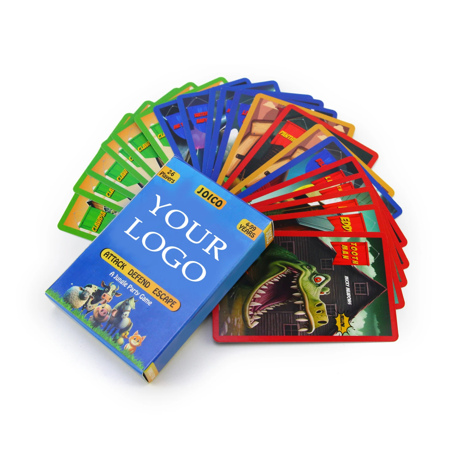 Factory Direct Custom Card Game Printing 2.48" X 3.46 Sizes Party Charades Card Game