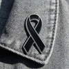 Negro en conmemoración del melanoma de Mouming