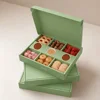 Caja de bocadillos con 3 salsas