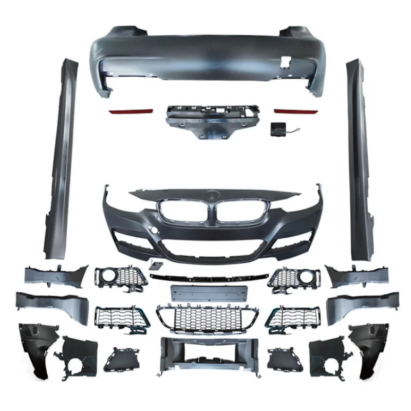 2025 New Type M-tech PP Body Kit for Bmw 3 Series F30 F35 2012-2019 Body Kit Front Rear Bumper Side Skirts for F30 MT Car Bumper