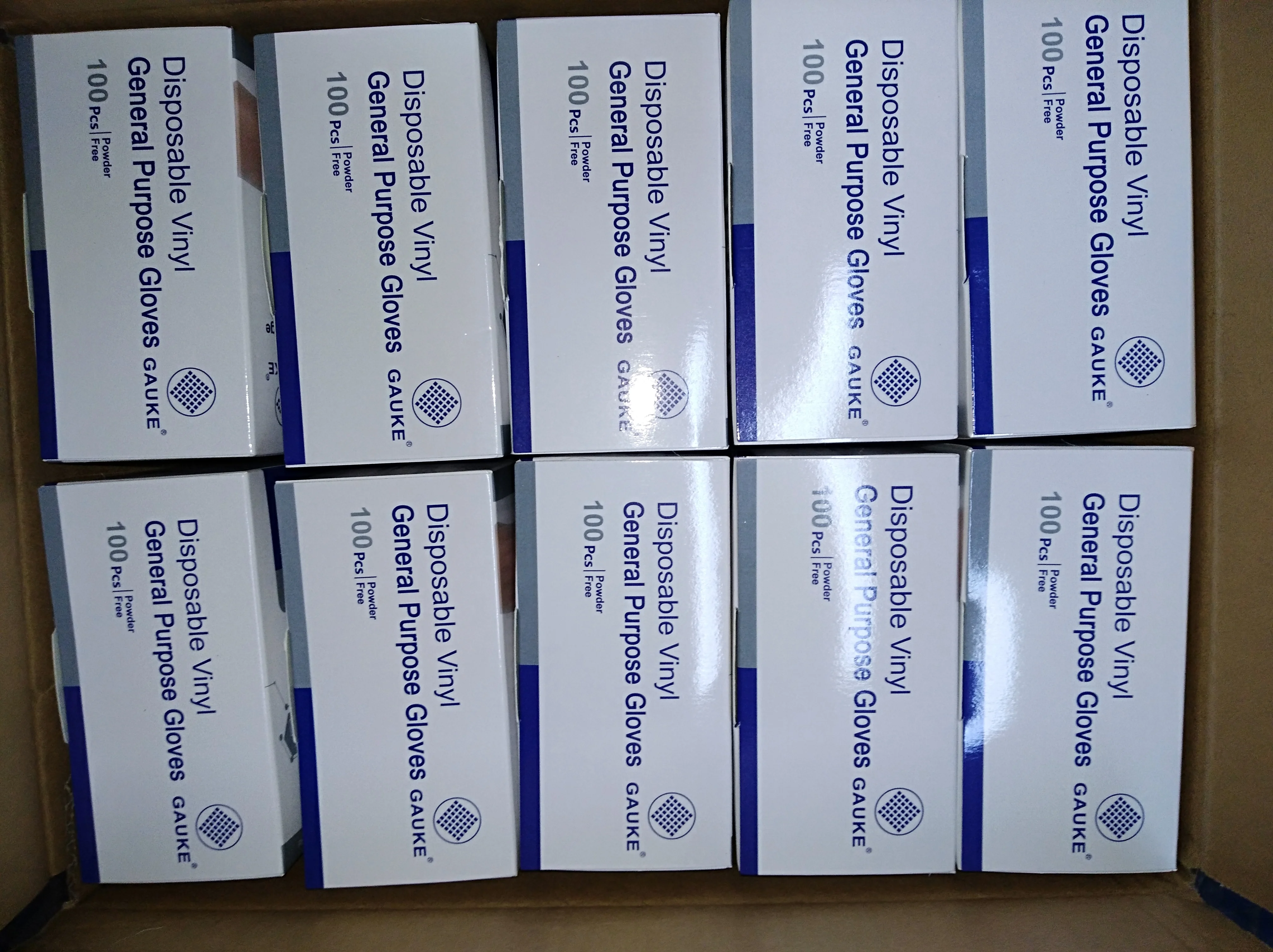 Одобренные CE, ISO медицинские и немедицинские одноразовые виниловые перчатки, ПВХ перчатки