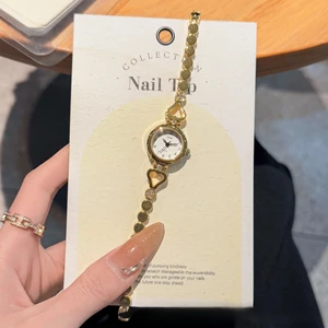 2026 New Luxury Vintage Ladies Gold Bracelet Quartz Watches Women Wristwatch Fashion Diamond Jewelry Watch for Women