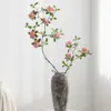 Island Spring Flower 2-Forked Rose Red