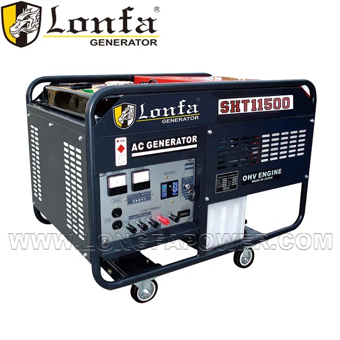 Kirloskar Alternator V-Twin Double Cylinder 10KVA Portable Gasoline/Petrol Generator Price