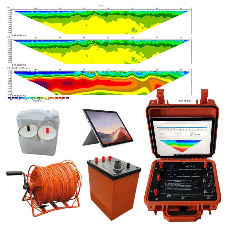 Electrical Imaging Resistivity Meter Multi Electrode Resistivity Survey ...