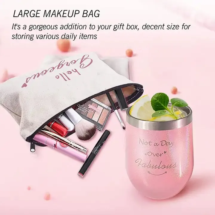 thumbnail: 21e Verjaardagscadeaus Voor Haar – Geschenkmand Met 9 Delen Voor Vrouwen, Beste Vriendin Of Dochter