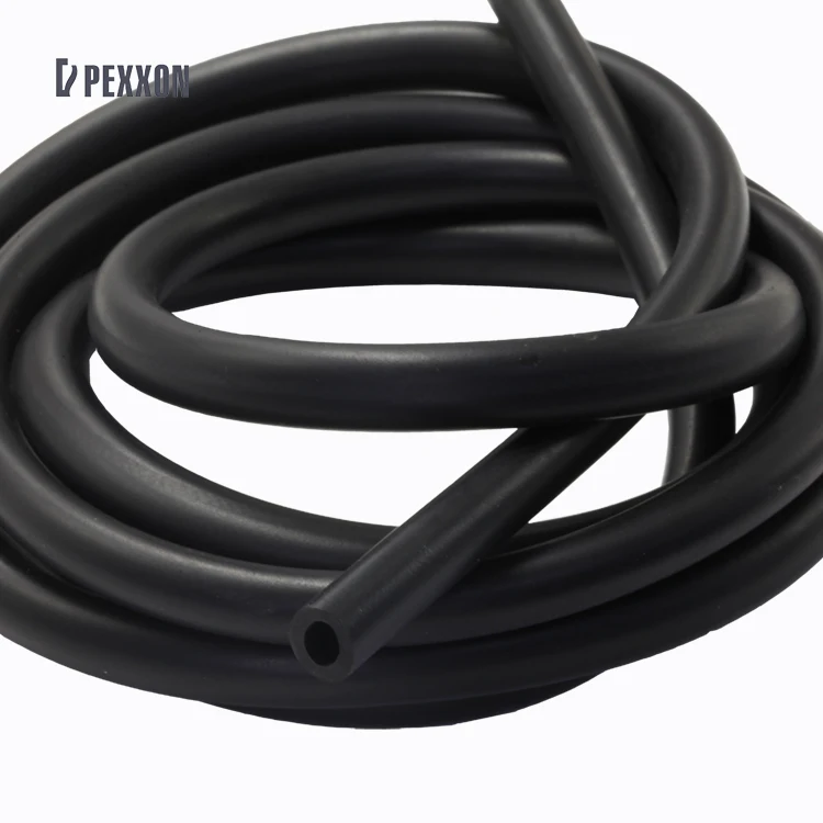Factory Supply Industrial Hollow Extruded Flexible Black Vacuum Rubber Cover Hose High