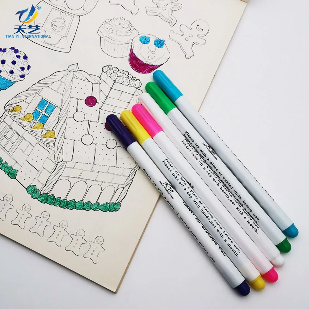 Маркировочная ручка с исчезающими чернилами маркер для ткани временная маркировка автоисчезающая 12