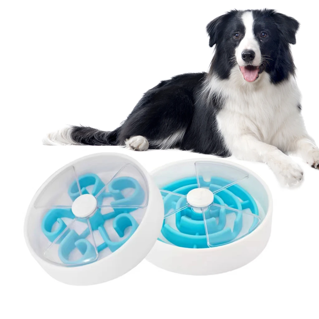 Новый продукт 2024 миска для домашних животных четырех форм медленного поедания кормления Интерактивная Миска Для угощения собак