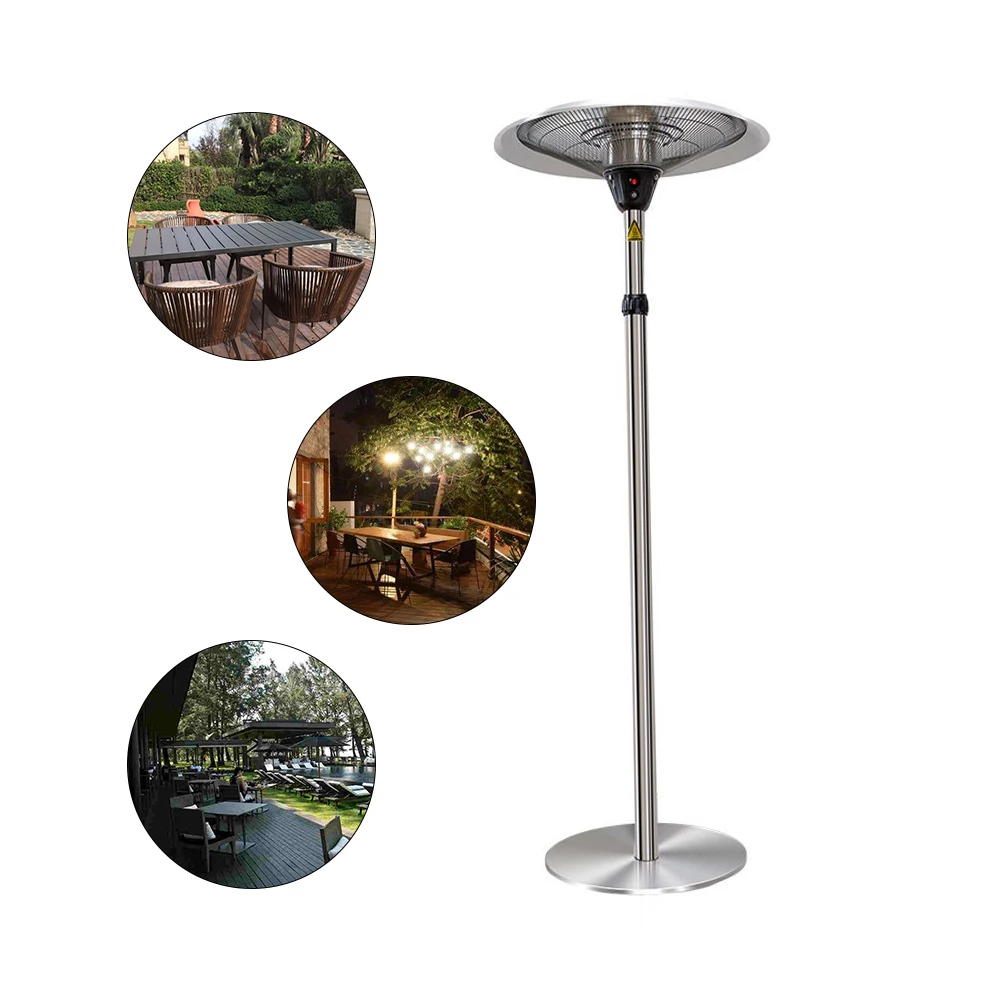 electric patio umbrella heater Outdoor Heaters for Electric Only Waterproof Infrared for Patio, Commercial and Residential Patio Heaters will expel winter coldness and send spring warmth to YOU and YOUR FAMILIES Wall Mounted Electric Umbrella Heater