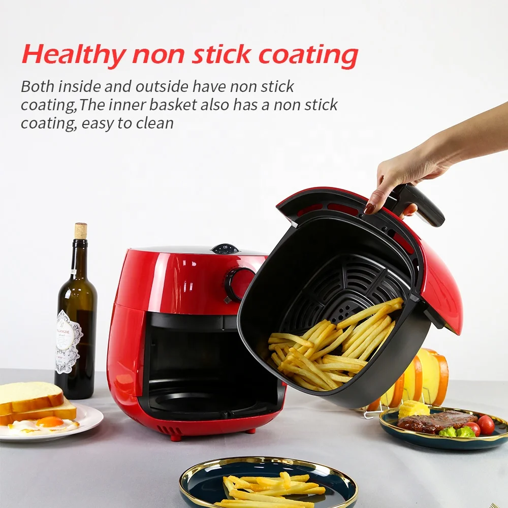 High Quality Multi Function Power off Memory Electrical Oil Less Air Fryer
