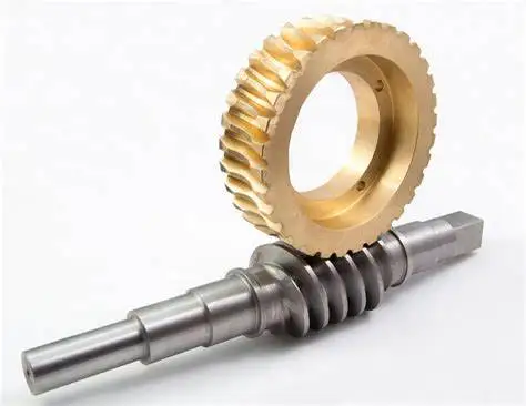 Plastic Worm Gear Custom Factory OEM Brass Worm Gear High Precision High Torque Steel Worm Gear