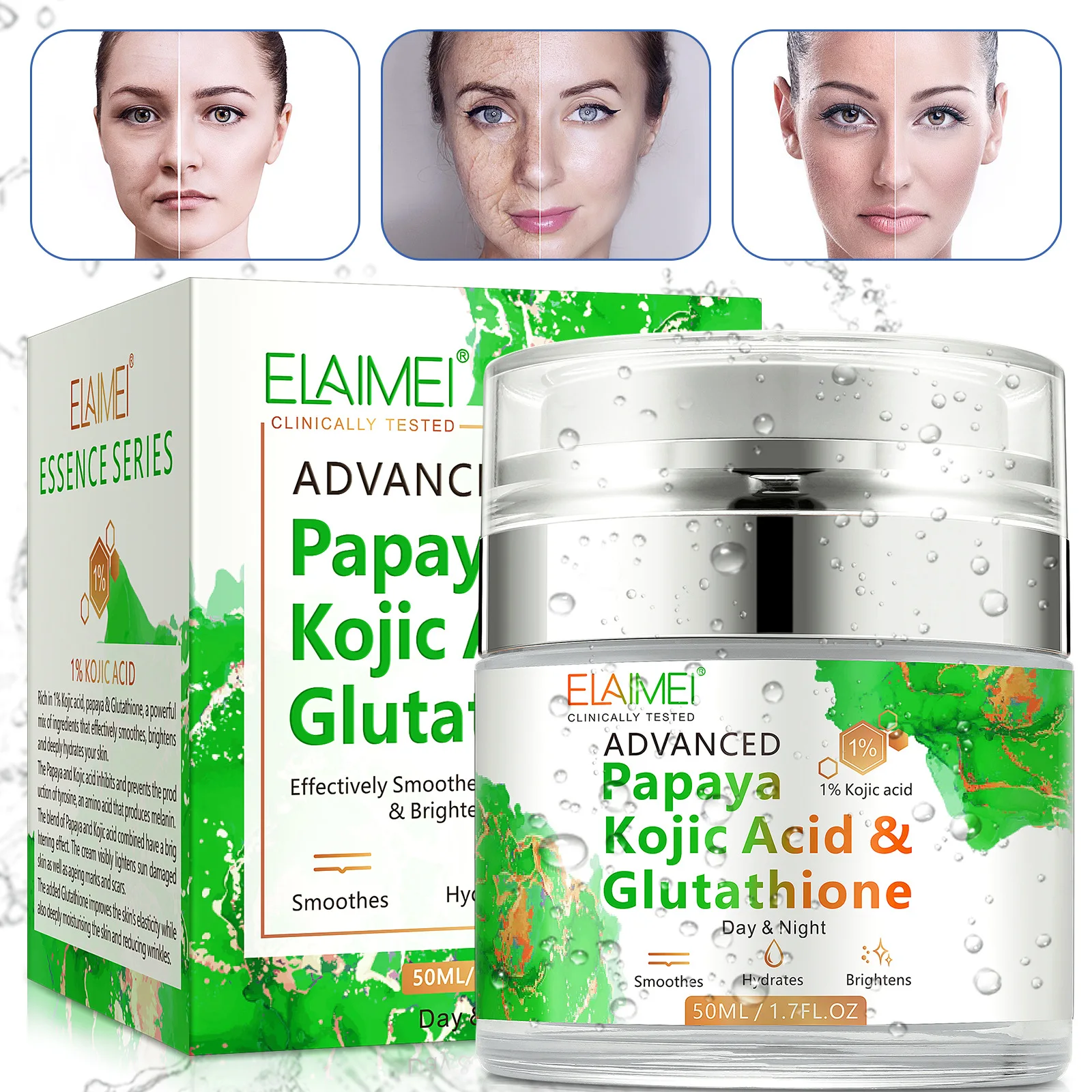 papaya kojic acid glutathione cream Cream, Skin Nourishing Resurfacing Face Kojic Acid & Papaya Skin